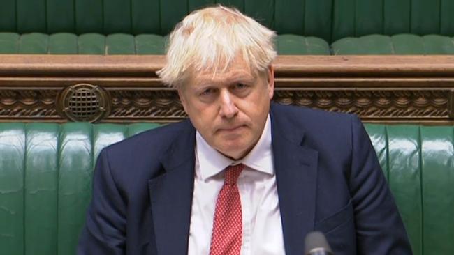 Britain's Prime Minister Boris Johnson. Picture: AFP