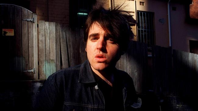 Alex Lloyd back in 1999 when he released Black The Sun. Picture: News Corp Australia.