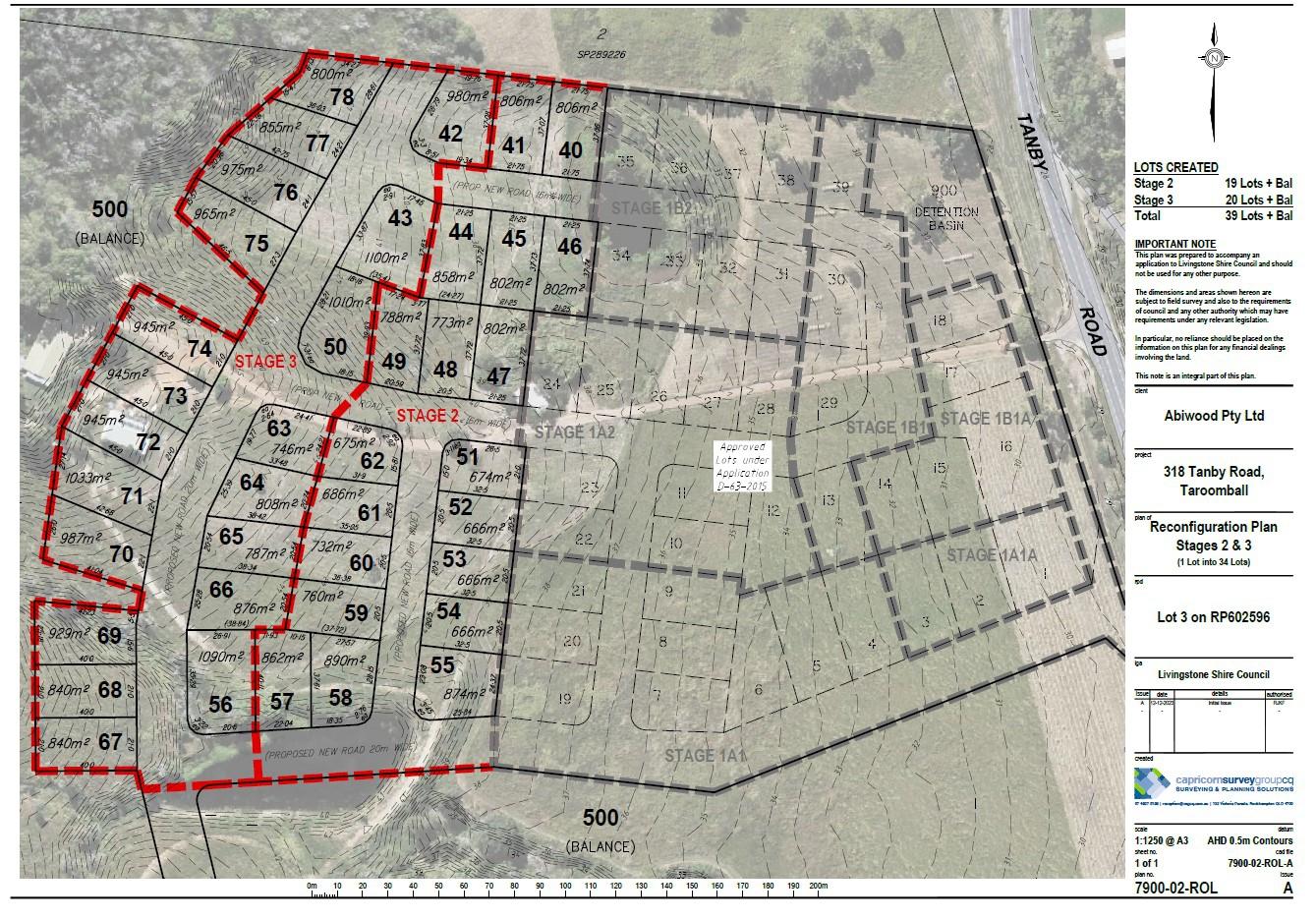 Plans for stage two and three in Nautica Breeze Estate at Taroomball.