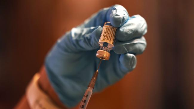 The Victorian Government wants more clarity from the Commonwealth around the vaccine rollout. Picture: Michael M Santiago/Getty Images/AFP