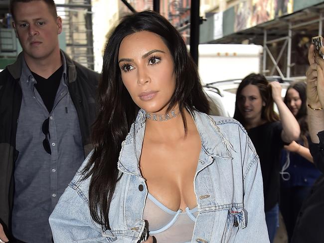 Kim Kardashian is seen in Soho, New York on September 6, 2016. Picture: Getty