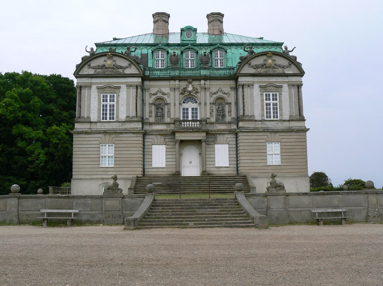 The Hermitage Hunting Lodge in Denmark.