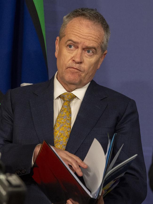 Minister for the National Disability Insurance Scheme Bill Shorten . Picture: NewsWire / Jeremy Piper