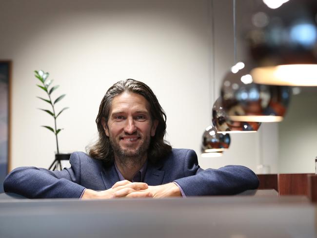 11/7/2018:  Peter Wargent, property expert and author at his office in the centre of Brisbane . Lyndon Mechielsen/The Australian