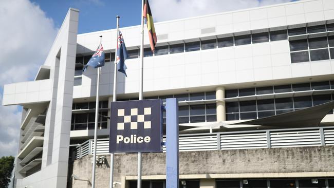 Auburn Police Station in western Sydney. Picture: NCA NewsWire / Christian Gilles.