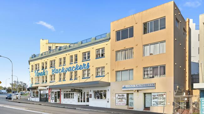 Noah’s Backpackers, 2-12 Campbell Pde, Bondi Beach. NSW Real Estate.