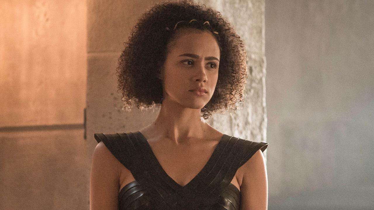 Nathalie Emmanuel played Missandei in the show. Picture: Helen Sloan.