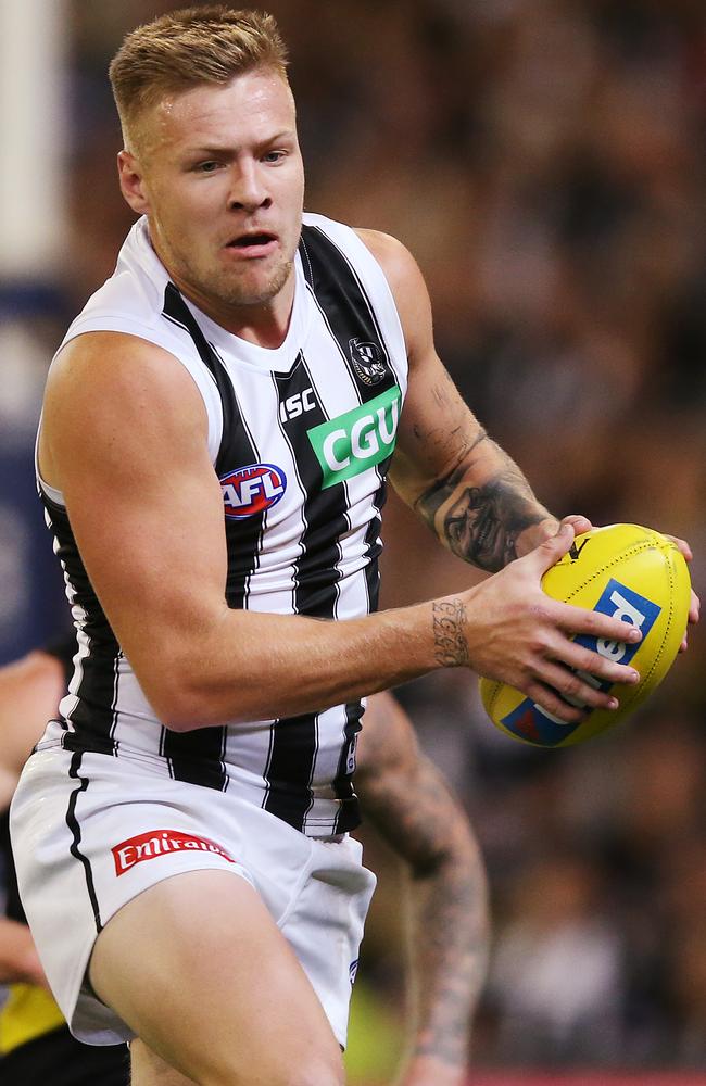 If Jordan De Goey isn’t Collingwood’s best player. Picture: Getty Images