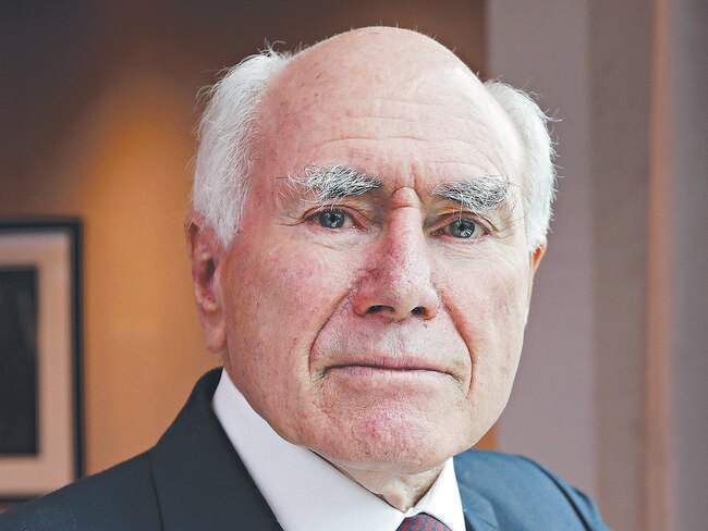 Former Prime Minister John Howard interview on the 18th anniversary of Port Arthur . Picture: David Caird.