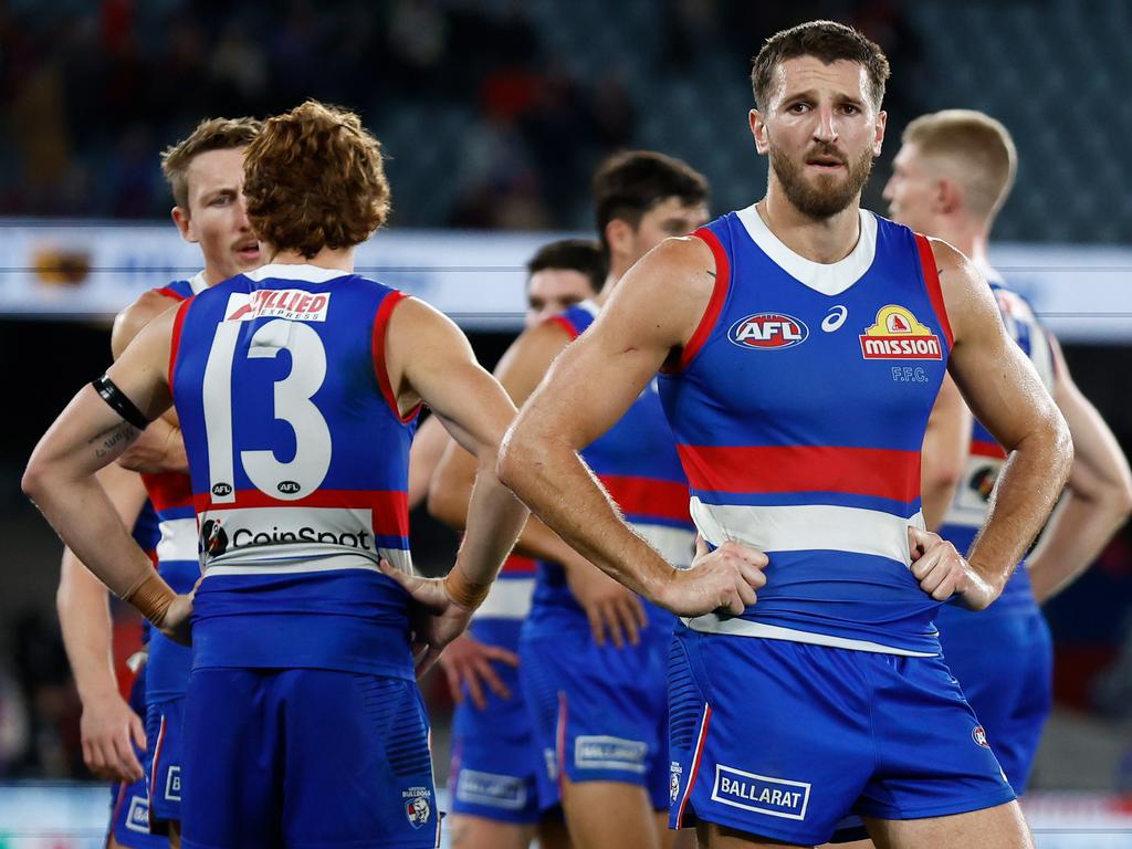 The Bulldogs have the hardest fixture according to Champion Data. Picture: Getty Images