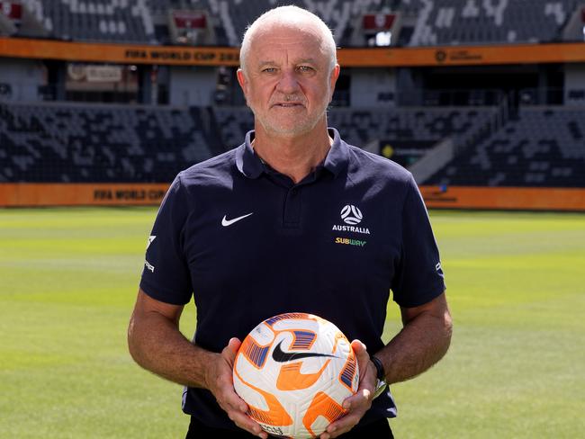 6 DEC Sydney, Australia: Football Australia Match Announcement Socceroos v Lebanon at Commbank Stadium (Photo by Damian Briggs/Football Australia)