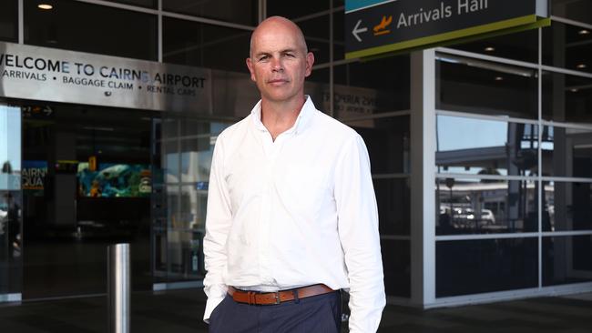 Cairns Airport CEO Richard Barker said priority domestic destinations included Brisbane, Sydney and Melbourne. Picture: Brendan Radke