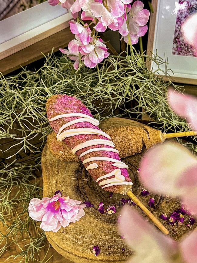 Sakura Corn Dog. Picture: Supplied