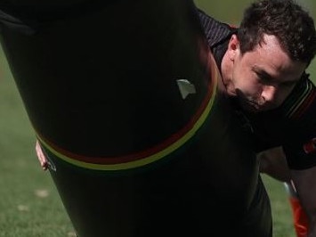 Penrith Panthers pre-season training for 2020. Pictures: Brett Costello