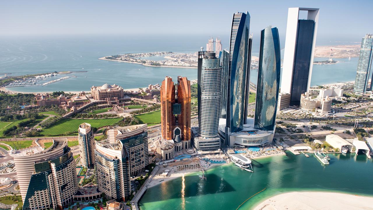 Abu Dhabi is becoming famous for its skyline. 