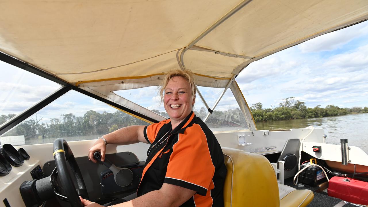 Foxtale Houseboats owner Jodie Reynolds. Picture: Keryn Stevens