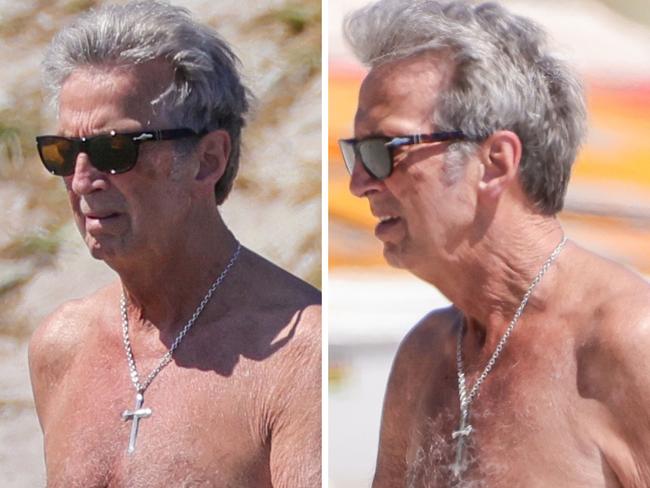 Music legend, 79, shows off ripped figure