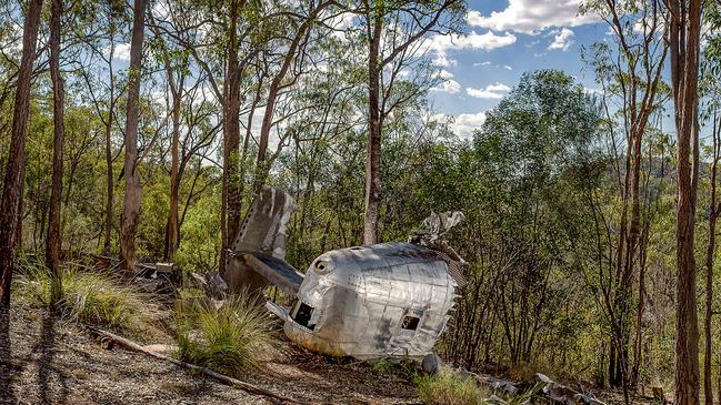 Sombre spot: the tail end of Beautiful Betsy. Picture: Glen Campbell