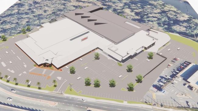 Artist impressions of Nerang Town Centre shopping centre redevelopment plans