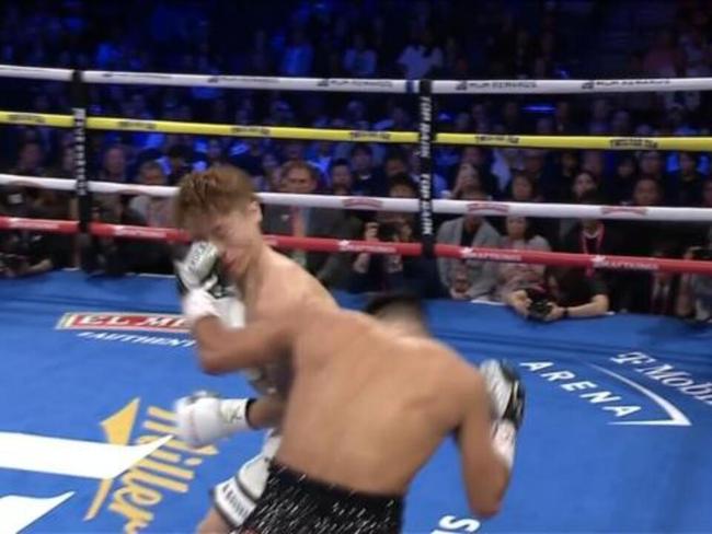 Inoue dropped by brutal shot