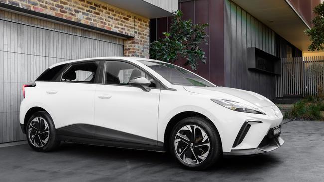 MG says affordable EVs will be a growth market for the brand. Picture: Supplied.