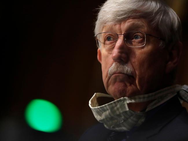 National Institutes of Health Director Dr. Francis Collins is behind the push for human challenge trials. Picture: AP