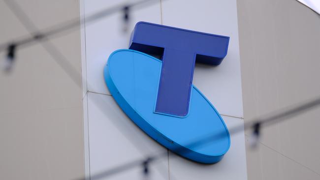 UBS is forecasting Telstra to be a star performer. Picture: NCA NewsWire / Luis Enrique Ascui