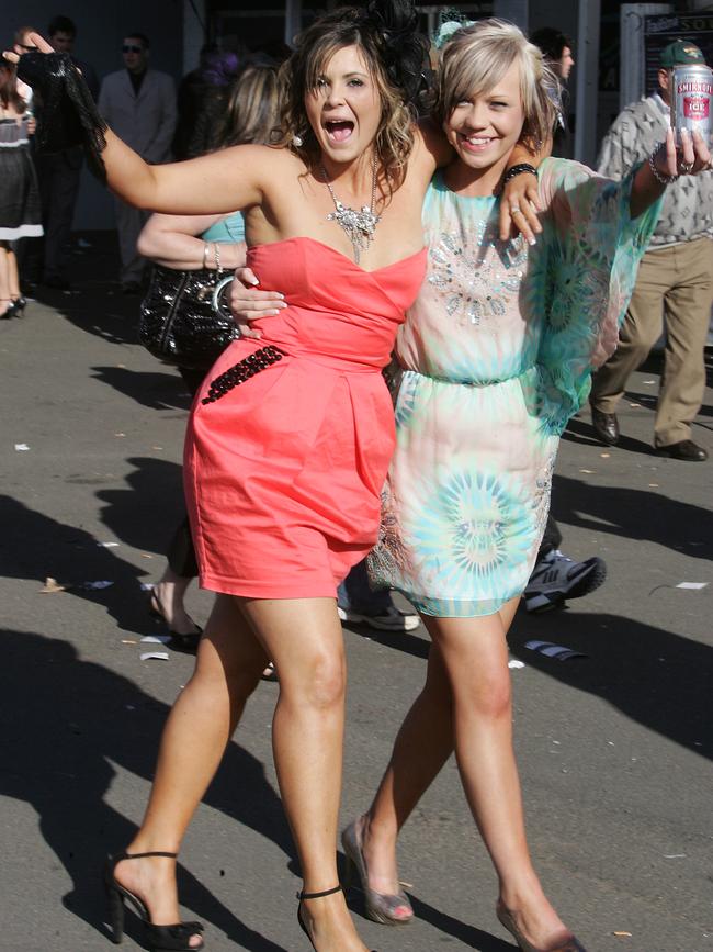 The aftermath of the Geelong Cup