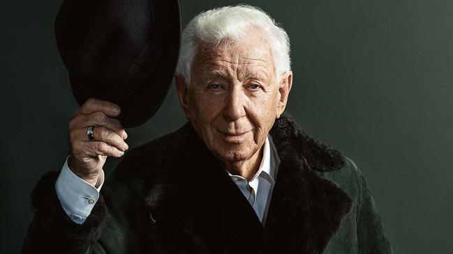 Frank Lowy made his money in shopping centres. Picture: Nic Walker