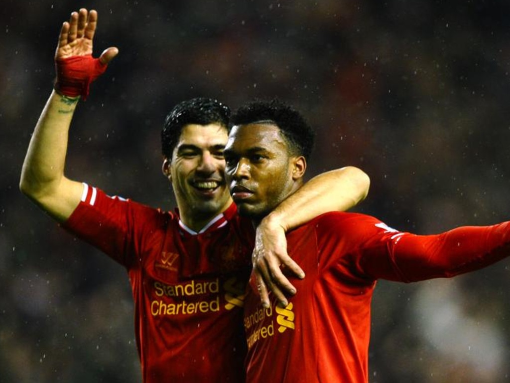 Sturridge (right) and Suarez (left) were in imperious form during the 2013/14 Premier League season. Picture: Laurence Griffiths / Getty Images