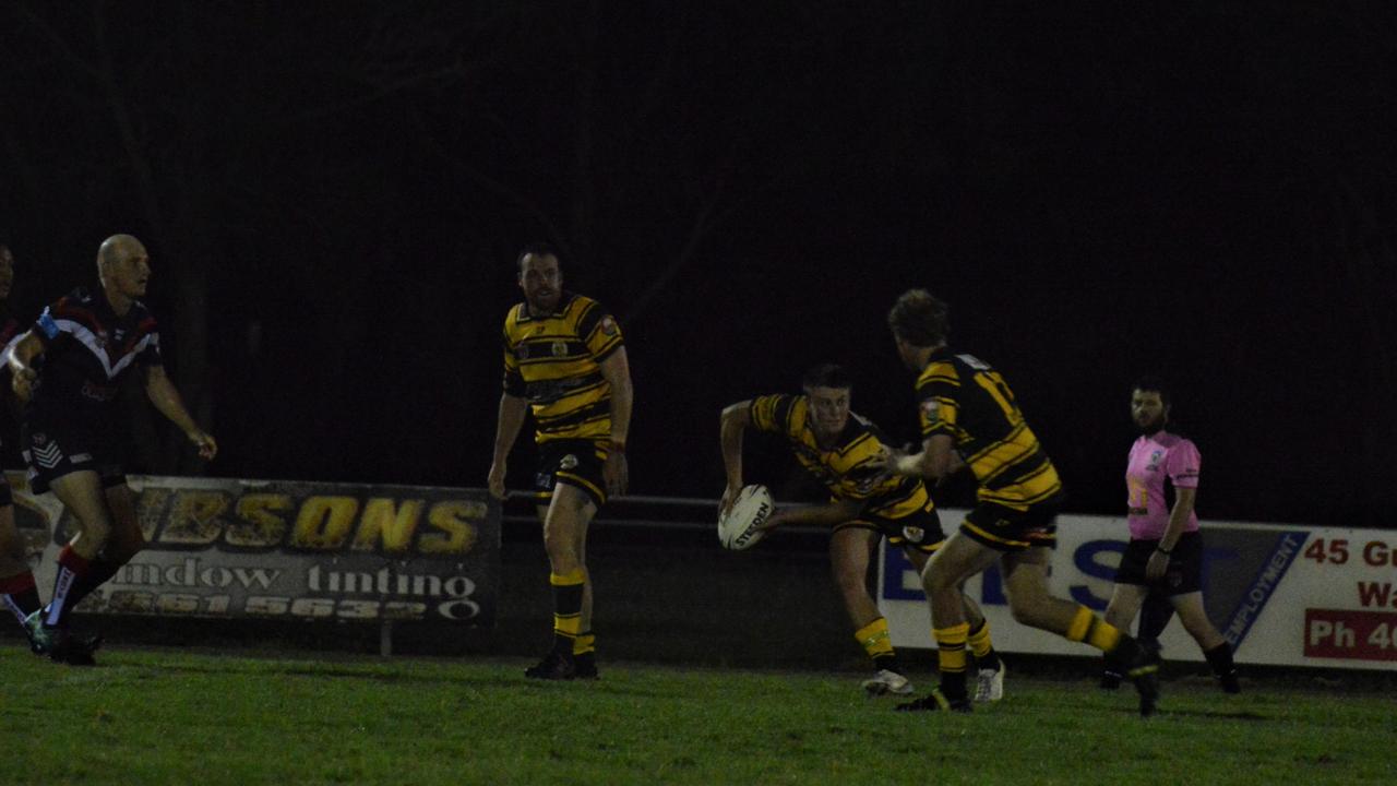 Wattles Warriors in action during the 2021 Barrett Shield.