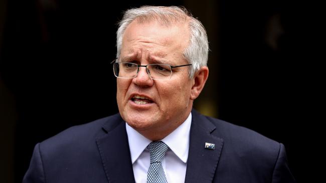 Scott Morrison would prefer not to be talking about climate change heading into the election. Picture: Getty Images