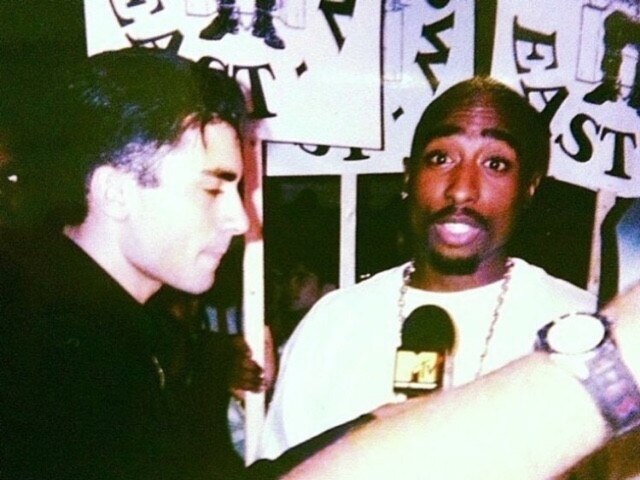 Tupac Shakur three days before he was killed. Picture: Supplied