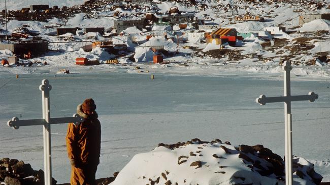 After his playing career Neil Roberts spent time working at the Mawson Base in Antarctica.