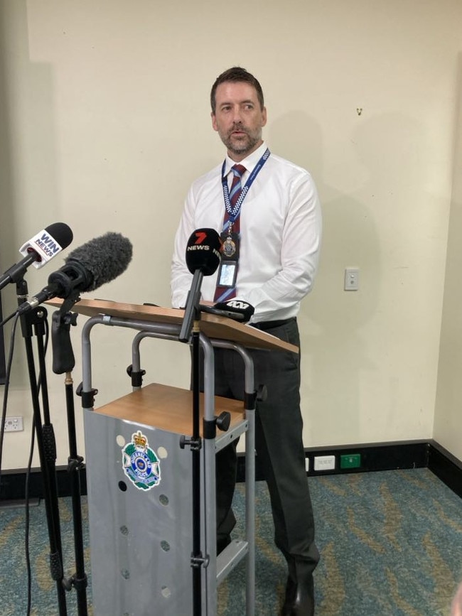 Police giving an update on their investigation into the Bruce Hwy death of Courtney Paige Anderson.