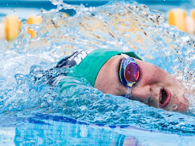 Caribaea’s Tayla Fowler in the 200m freestyle. Picture: Glenn Campbell