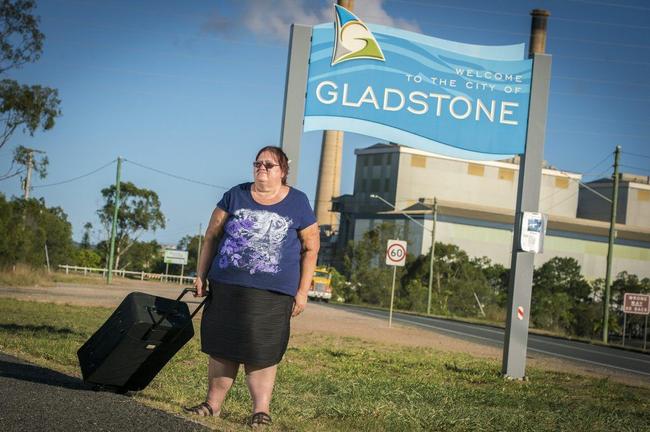 NOT HAPPY: Gail Totten is unhappy with Gladstone’s cost of living. Picture: Luka Kauzlaric