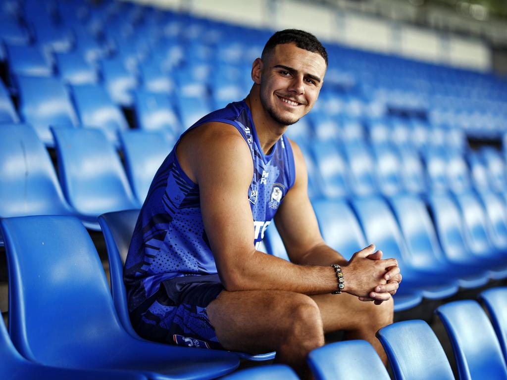 Jacob Kiraz says he has finally started listening to his body after his latest injury setback. Picture: Sam Ruttyn