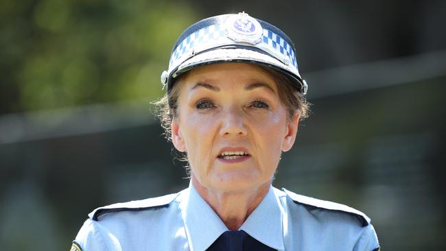 NSW Police Commissioner Karen Webb, is set to stand down in a matter of weeks. Picture: Max Mason-Hubers