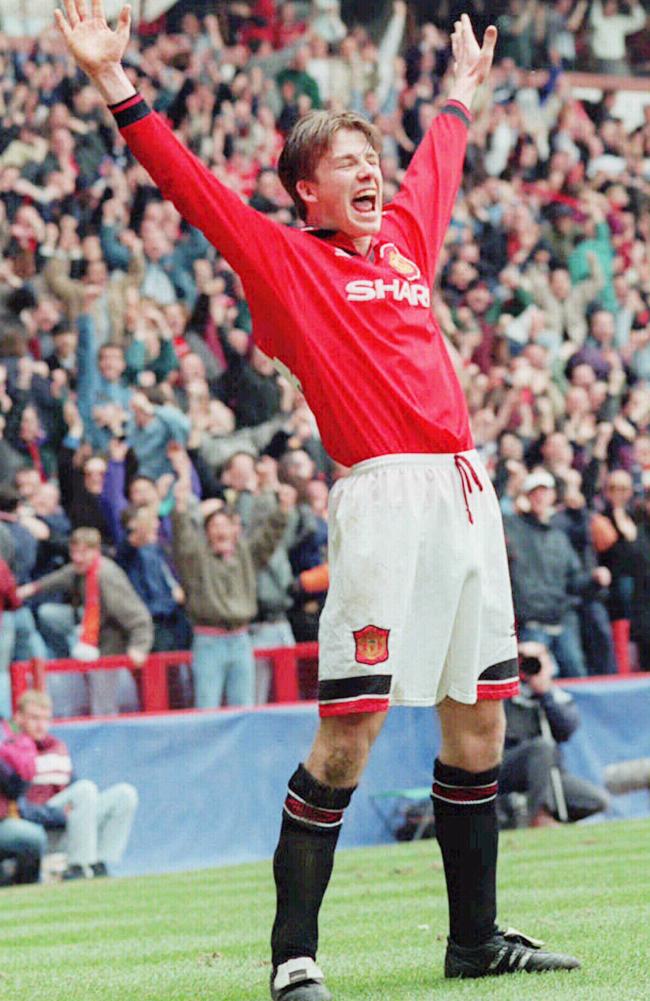 Even as a young Manchester United player, David Beckham knew he had to prepare for a life beyond football.