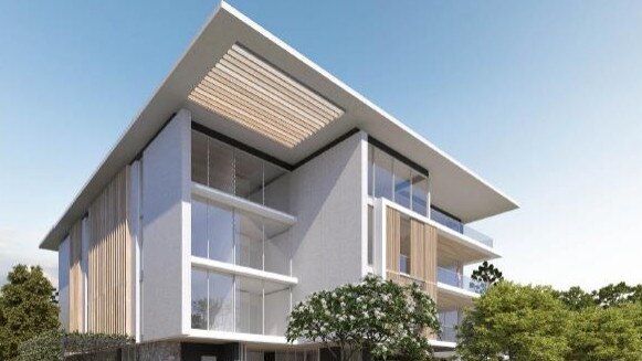 An artist’s impression of the proposed development on 21 William Street, Mermaid Beach. Picture: Supplied