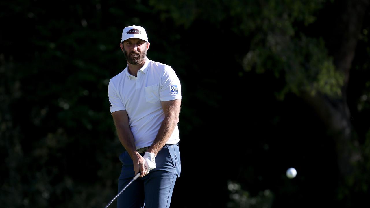 Dustin Johnson has become the next name to stay loyal to the PGA. Picture: Rob Carr/Getty Images