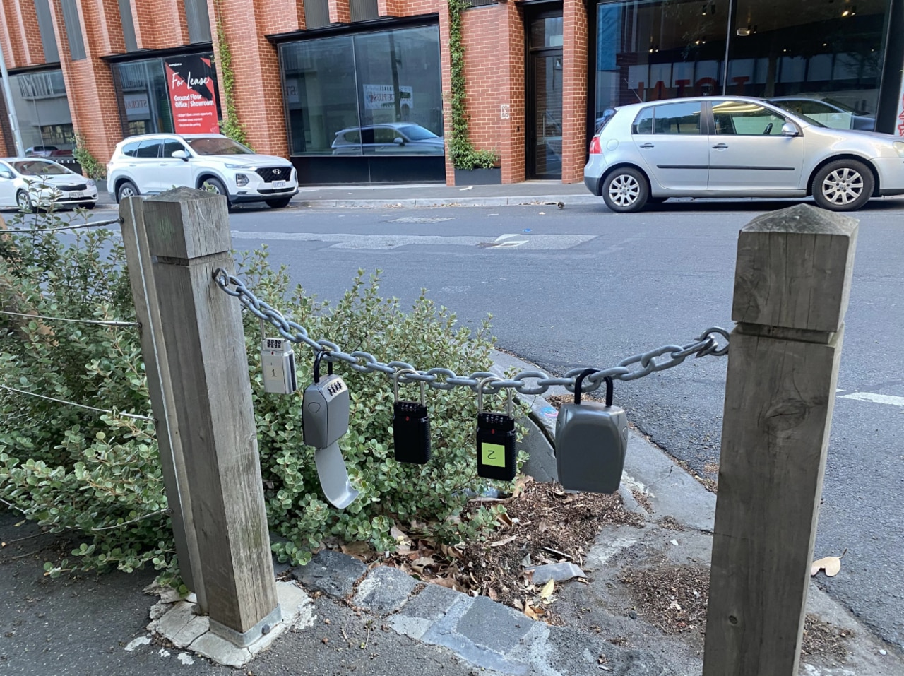 The locks are infuriating locals who say they're part of a much bigger problem. Picture: Reddit