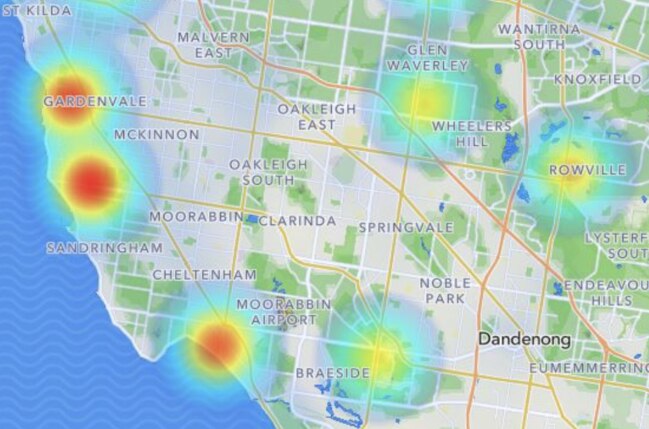 Thugs are believed to be using Shapchat’s Snap Maps feature to target large gatherings in Bayside.