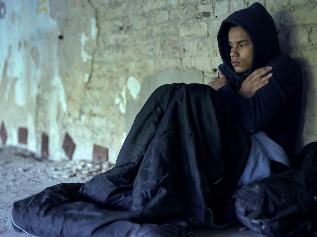 Youth homelessness. Picture: Istock.