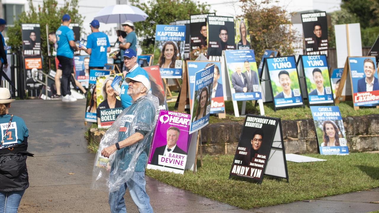 Randwick Council has voted to investigate whether or not to ban election corflutes. Picture: NewsWire / Jeremy Piper