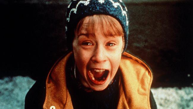 Macaulay Culkin in Home Alone.