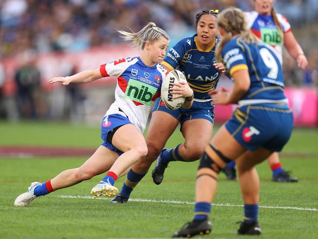 Emma Manzelmann during the 2022 NRLW Grand Final. Picture: Getty Images)