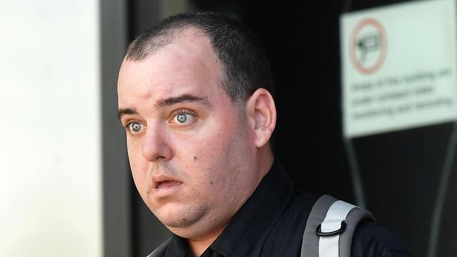 Richard John Strano leaves Maroochydore District Court. Pictured: Patrick Woods.