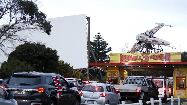 Dromana 3 Drive-In was a hit with footy fans at the start of the rebooted season.